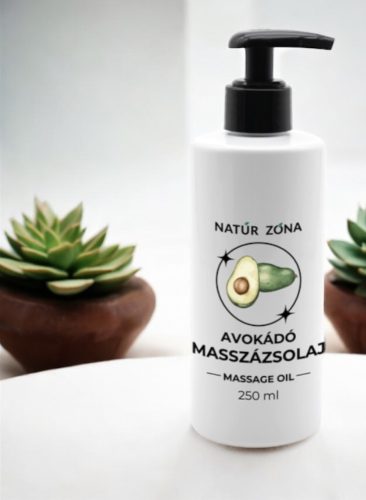 AVOKÁDÓ MASSZÁZSOLAJ 250 ml