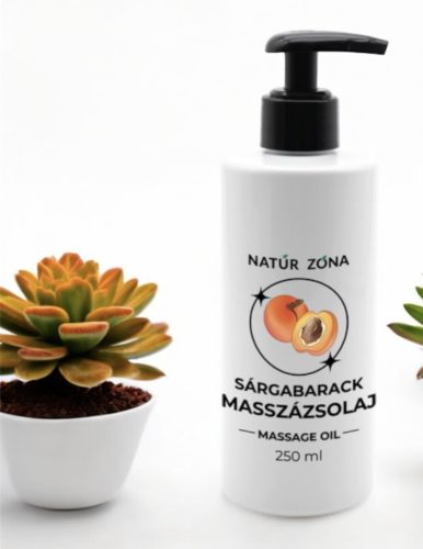 SÁRGABARACKMAG MASSZÁZSOLAJ 250 ml