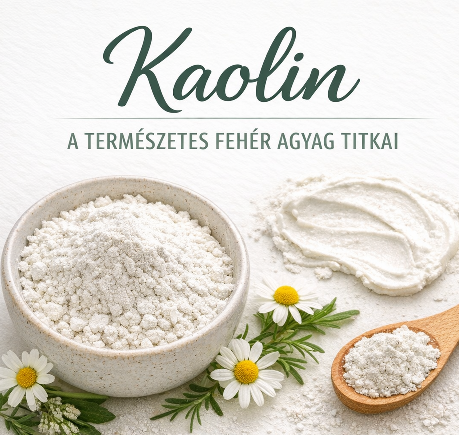 Kaolin – a fehér agyag titkai a bőrápolásban