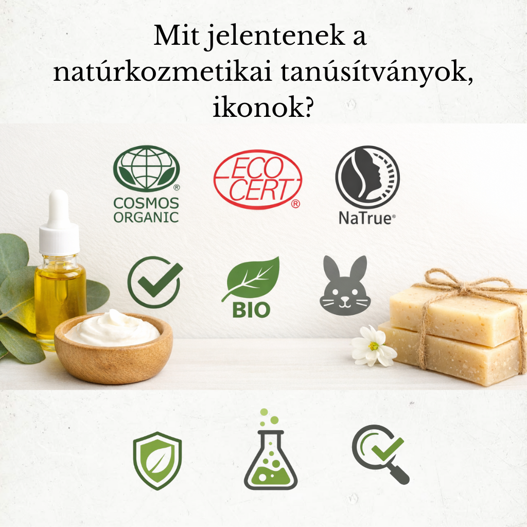  A leggyakoribb natúrkozmetikai tanúsítványok?
