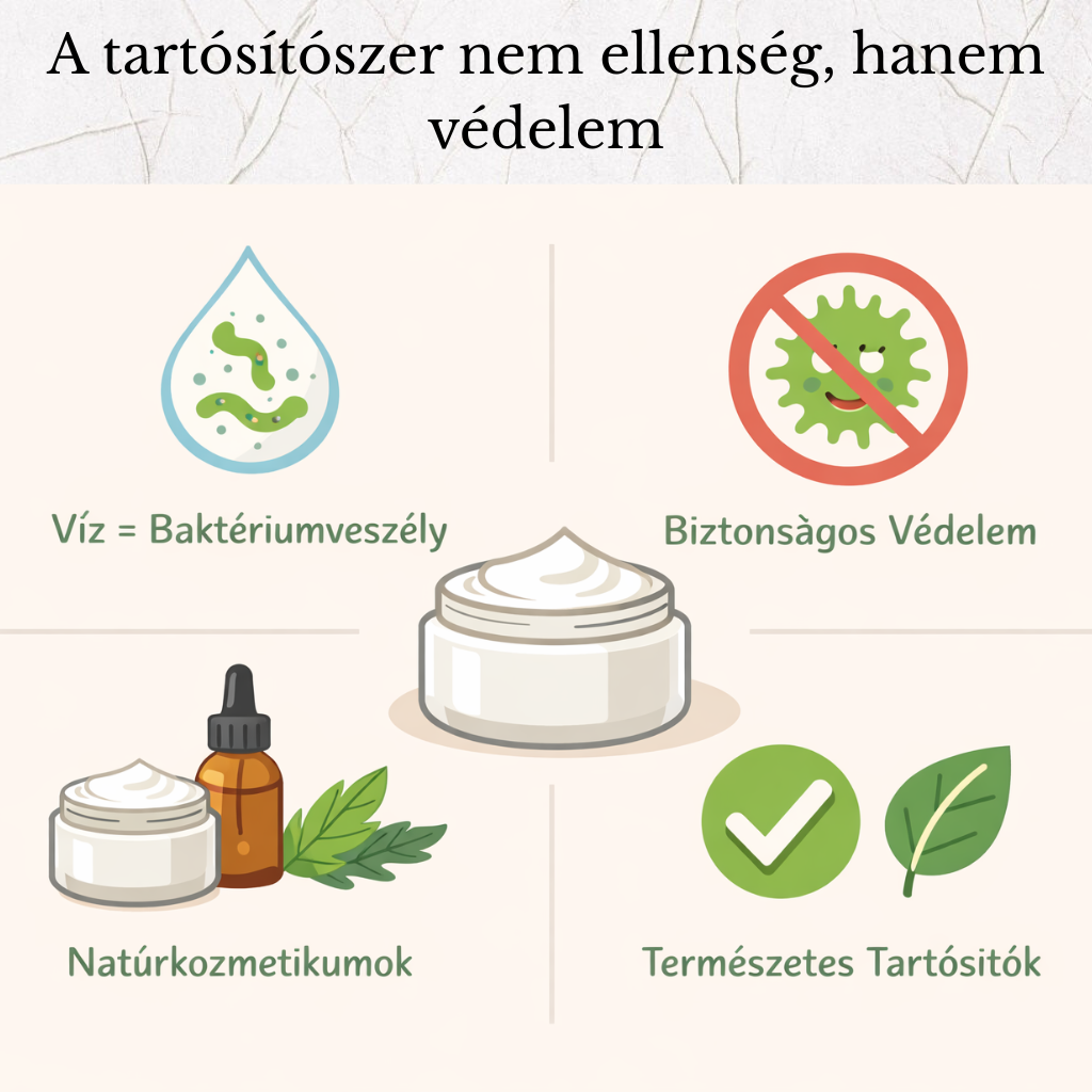 Tartósítószerek a natúrkozmetikumokban – igen vagy nem?